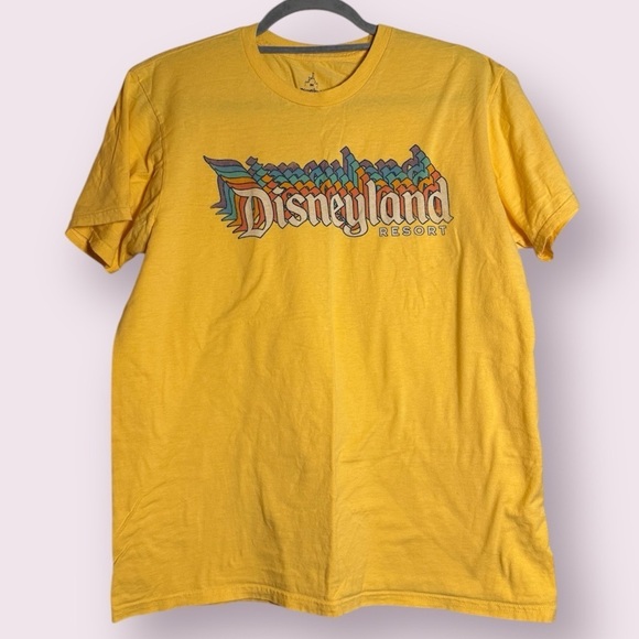 Disneyland Resort Other - Disneyland Resort Retro Yellow Graphic Disneyland Unisex TShirt Medium